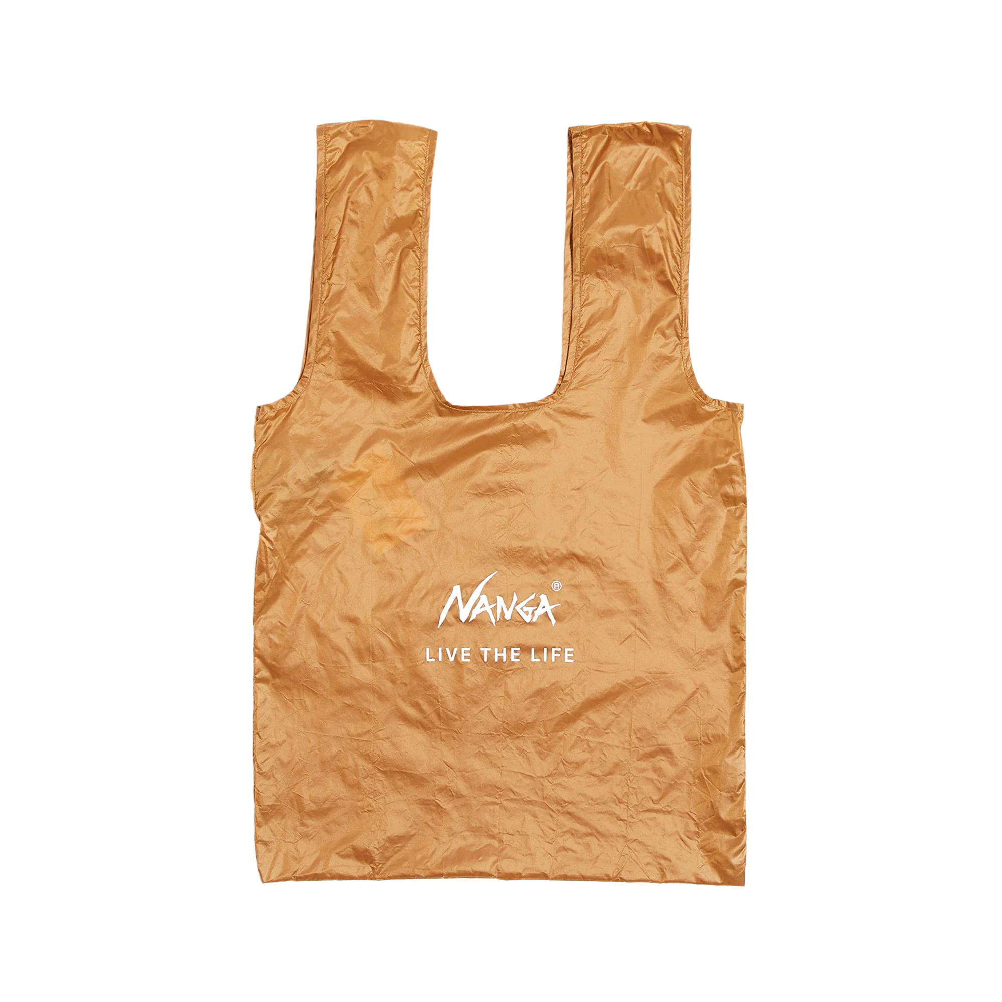 Nanga Pocketable Eco Bag (Live The Life) Gold