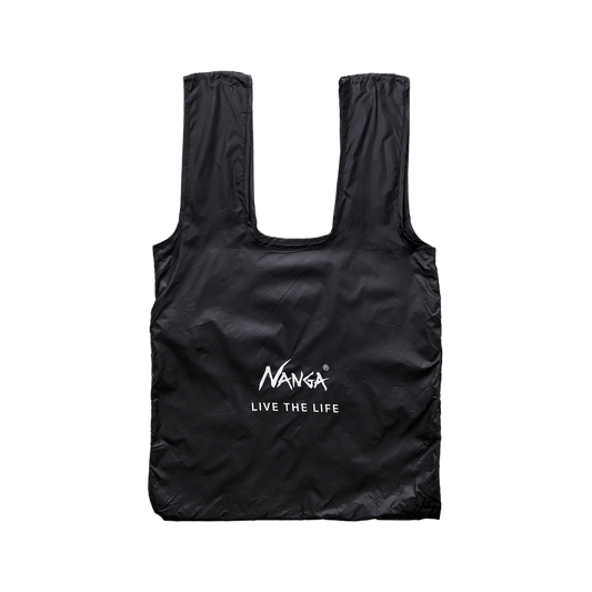 Nanga Pocketable Eco Bag (Live The Life) Black