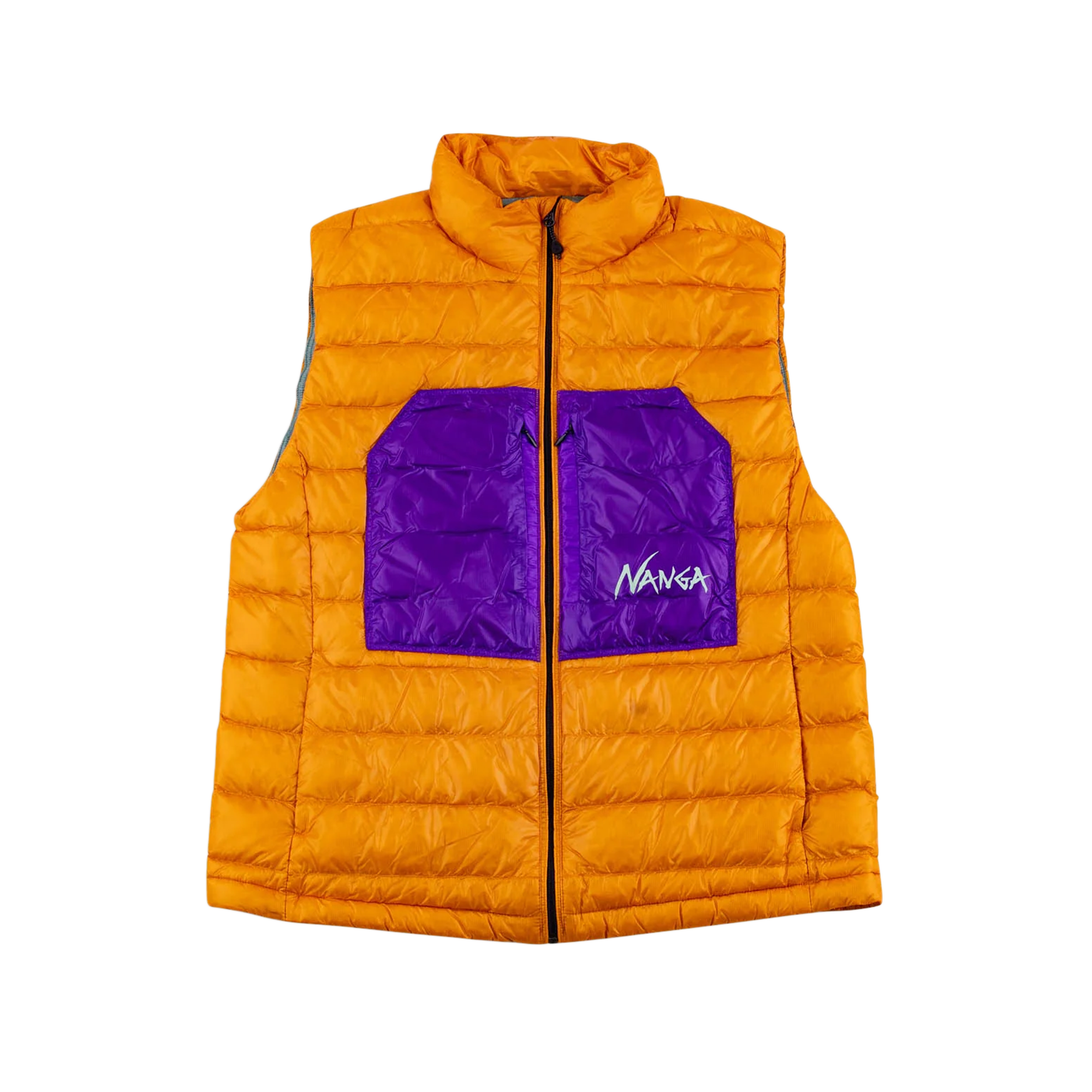 Nanga Ultilight Down Vest Packable Orange