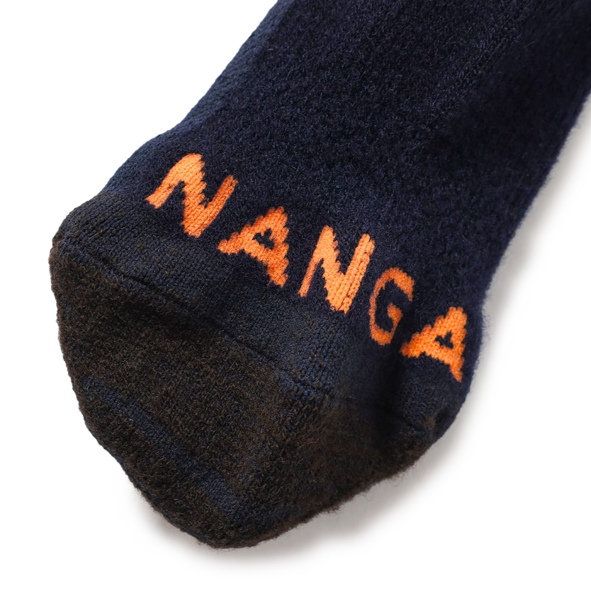 Nanga Wool Pile Compression Crew Socks Navy