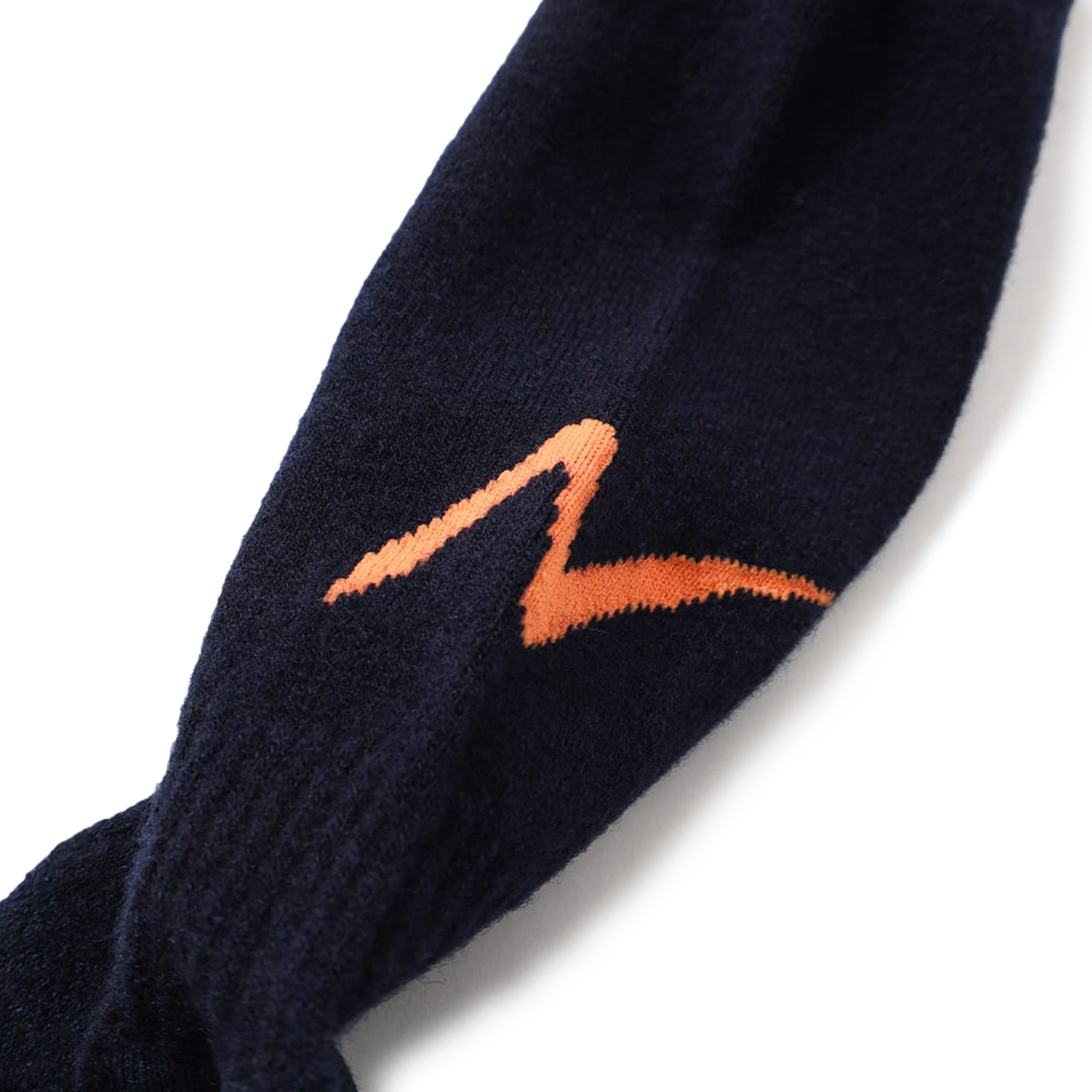 Nanga Wool Pile Compression Crew Socks Navy