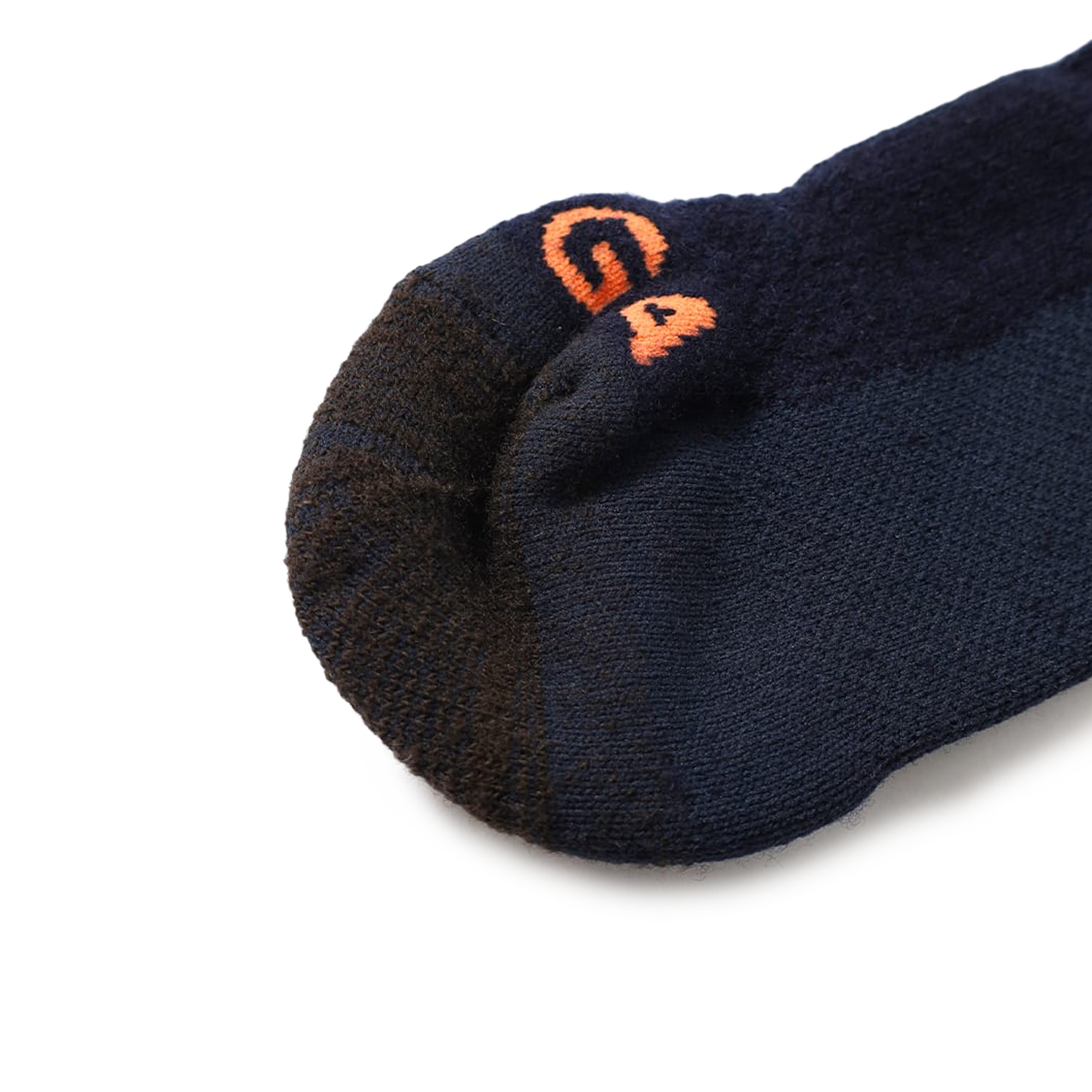 Nanga Wool Pile Compression Crew Socks Navy