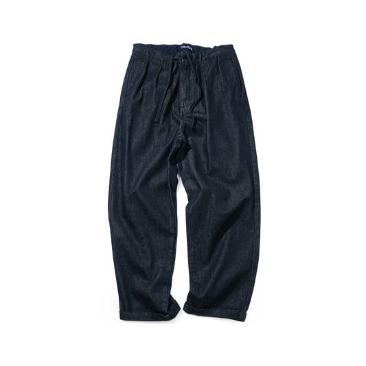 Nautica Japan 2 Tuck Denim Pants 13.25Oz D.Navy