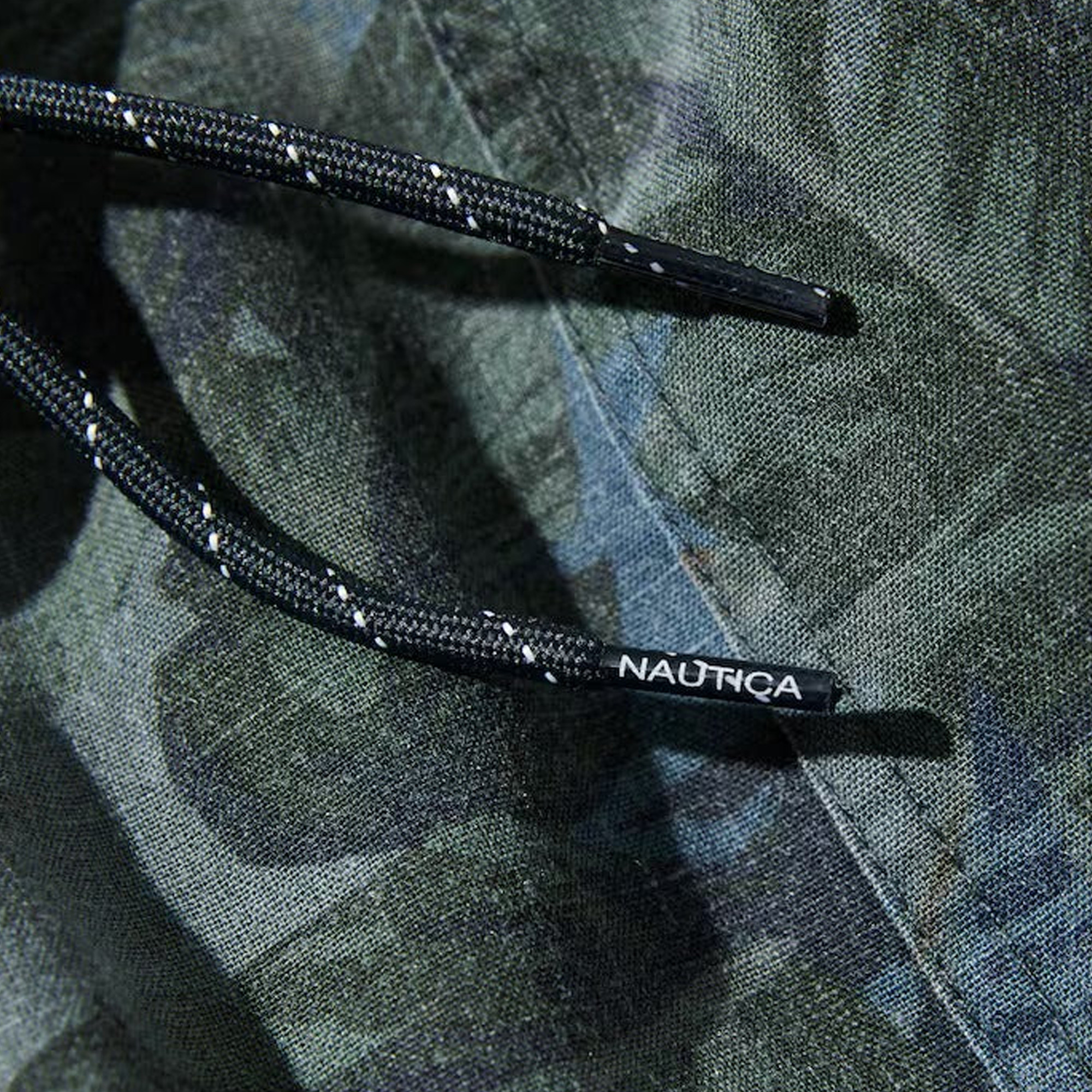 Nautica Japan Aloha Easy Shorts Palm Tree Pattern Navy