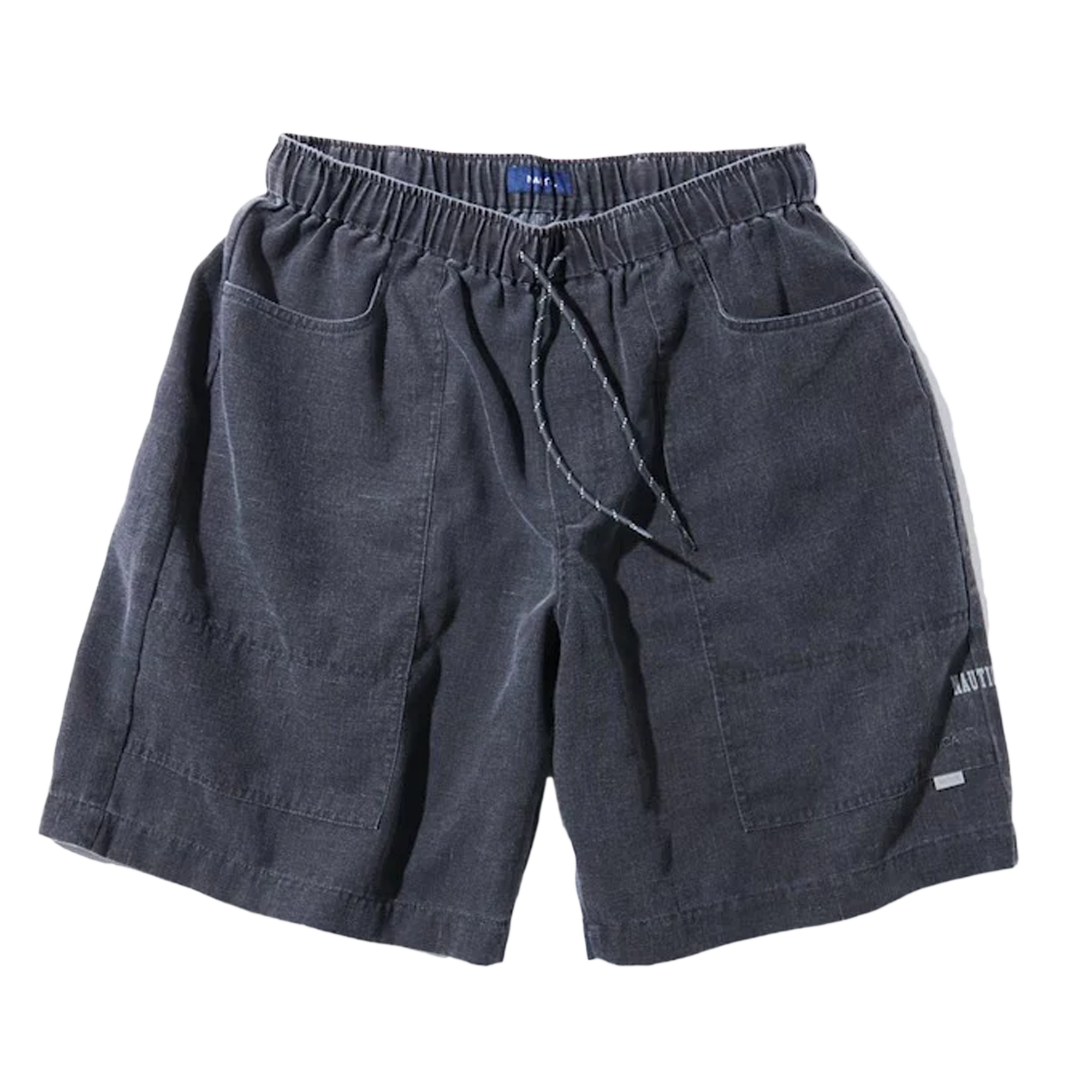 Nautica Japan Aloha Easy Shorts Solid Charcoal