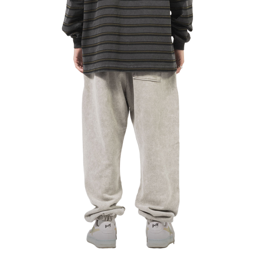 Nautica Japan Bleached Hidden Logo Sweatpants Grey