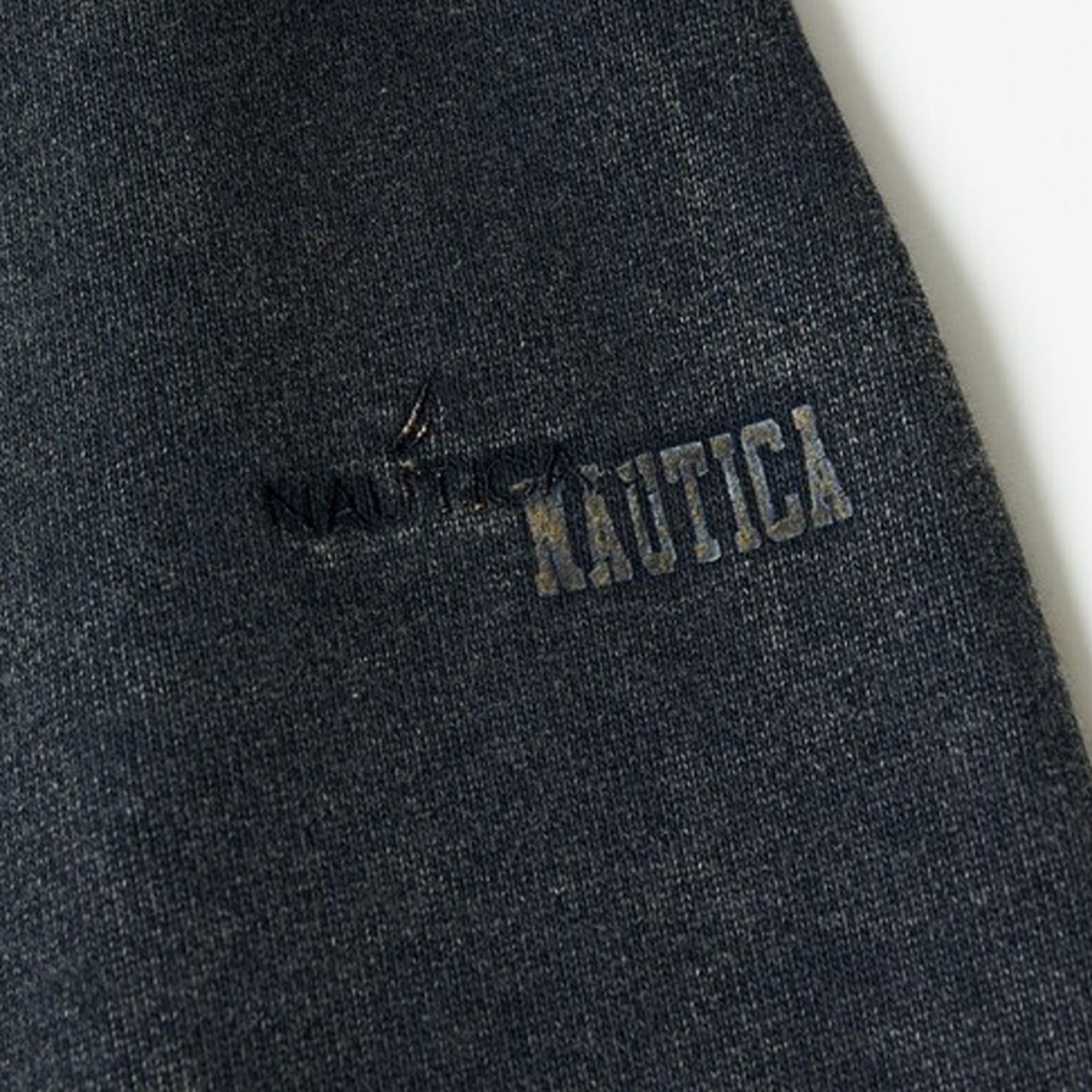Nautica Japan Bleached Hidden Logo Sweatpants Navy