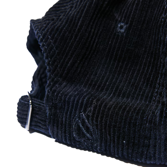 Nautica Japan Corduroy Logo Cap Black