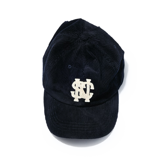 Nautica Japan Corduroy Logo Cap Black