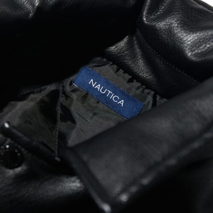 Nautica Japan Fake Leather Blouzon Black
