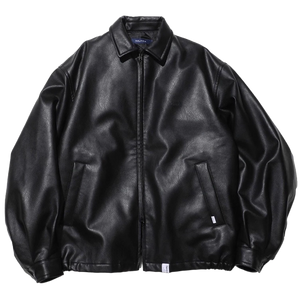 Nautica Japan Fake Leather Blouzon Black