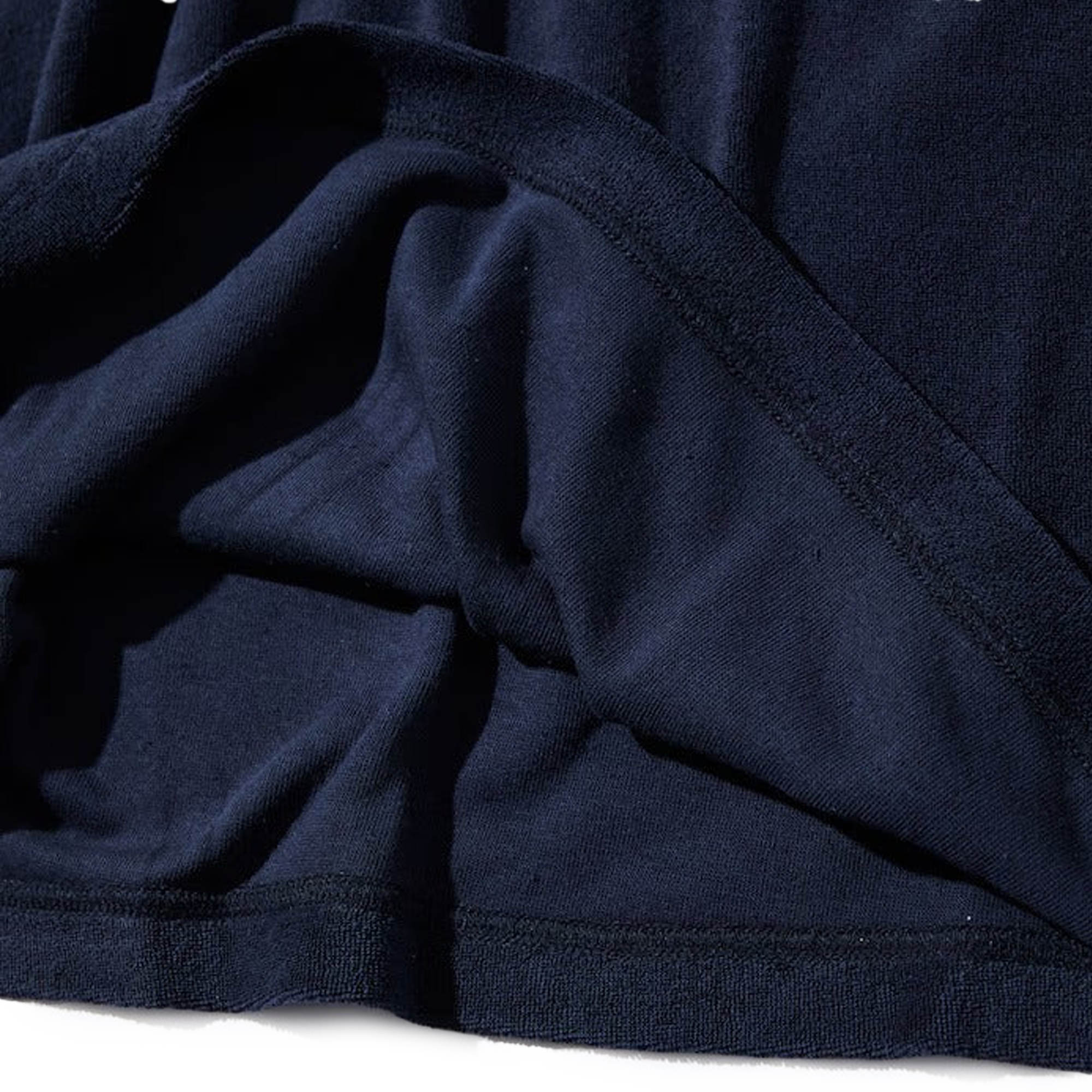 Nautica Japan French Terry Fabric Pocket T-Shirt Navy