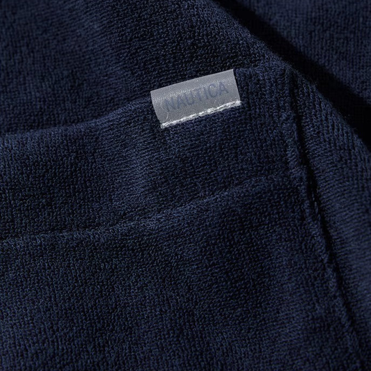 Nautica Japan French Terry Fabric Pocket T-Shirt Navy