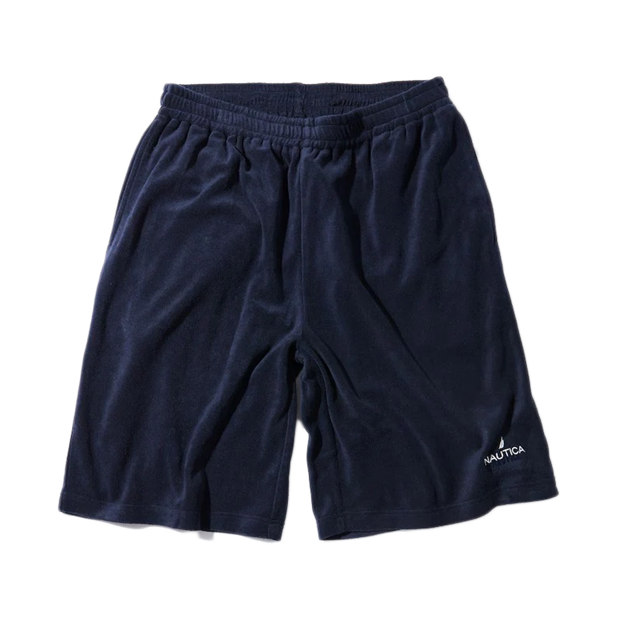 Nautica Japan French Terry Fabric Shorts Navy