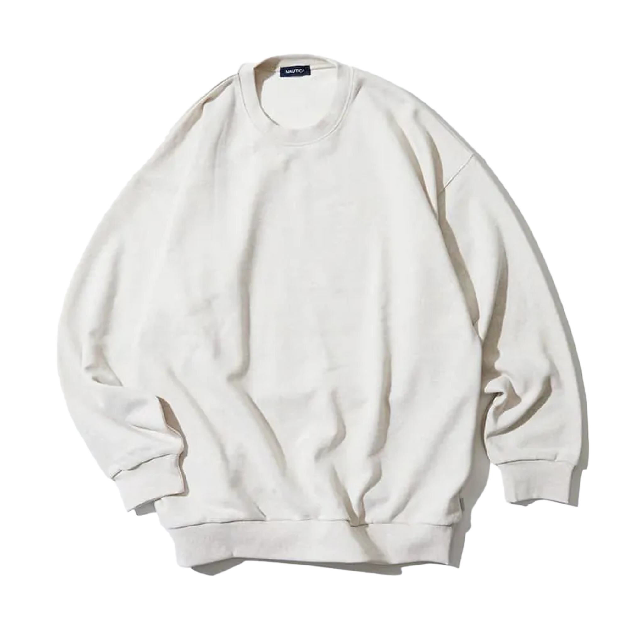 Nautica Japan Hidden Logo Crew Sweat Grey