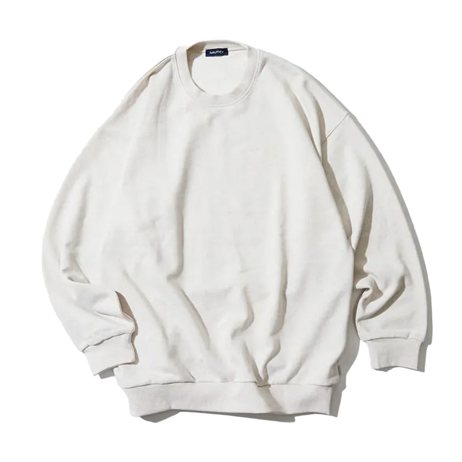 Nautica Japan Hidden Logo Crew Sweat Grey