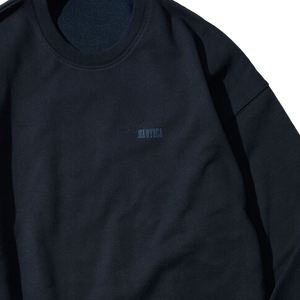 Nautica Japan Hidden Logo Crew Sweat Navy