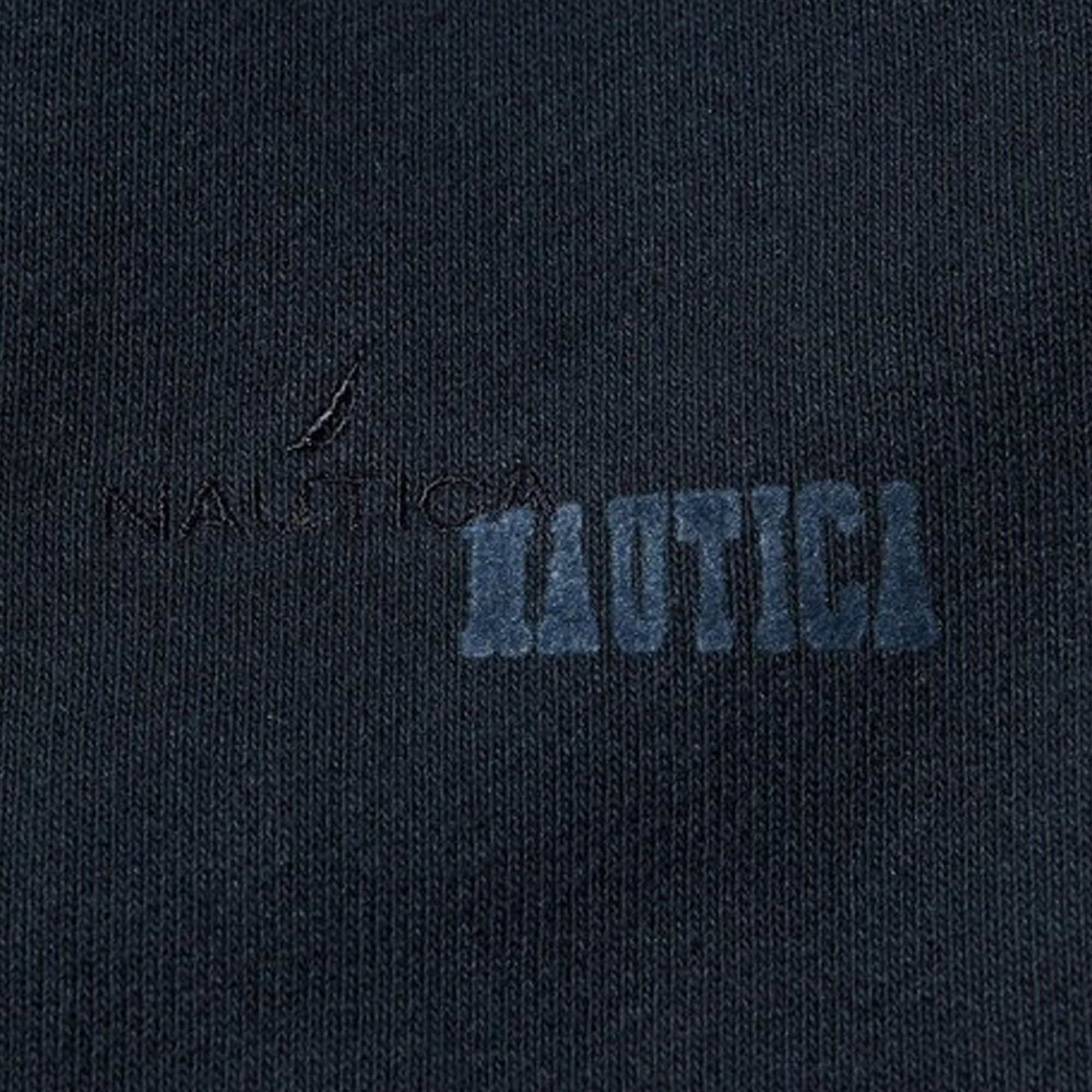 Nautica Japan Hidden Logo Crew Sweat Navy