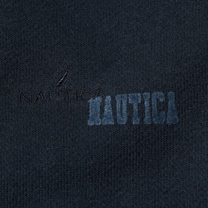 Nautica Japan Hidden Logo Crew Sweat Navy