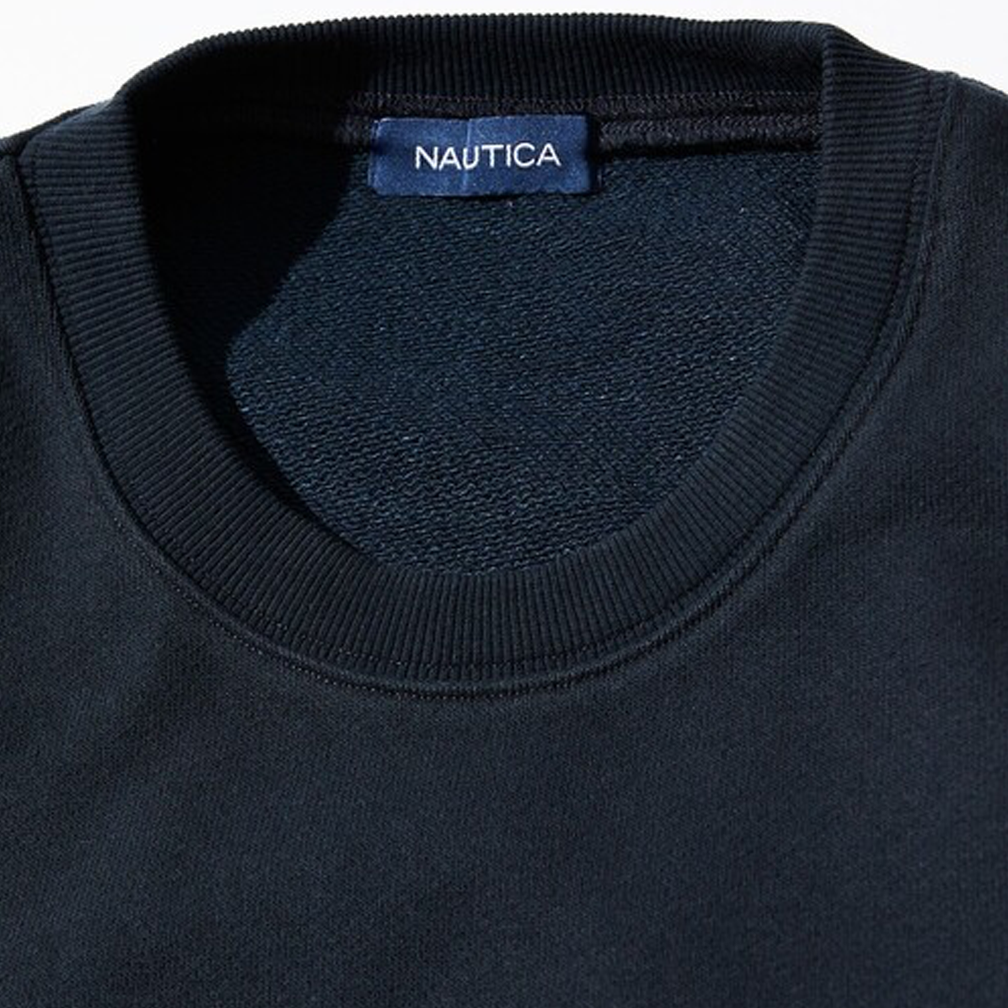 Nautica Japan Hidden Logo Crew Sweat Navy