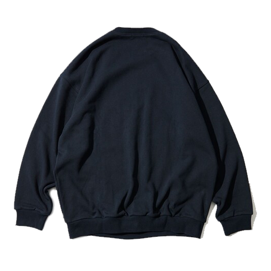 Nautica Japan Hidden Logo Crew Sweat Navy