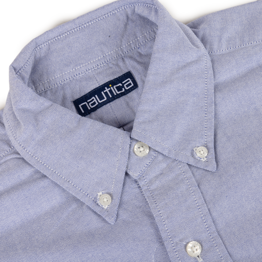 Nautica Japan Oxford BD Shirts Sax