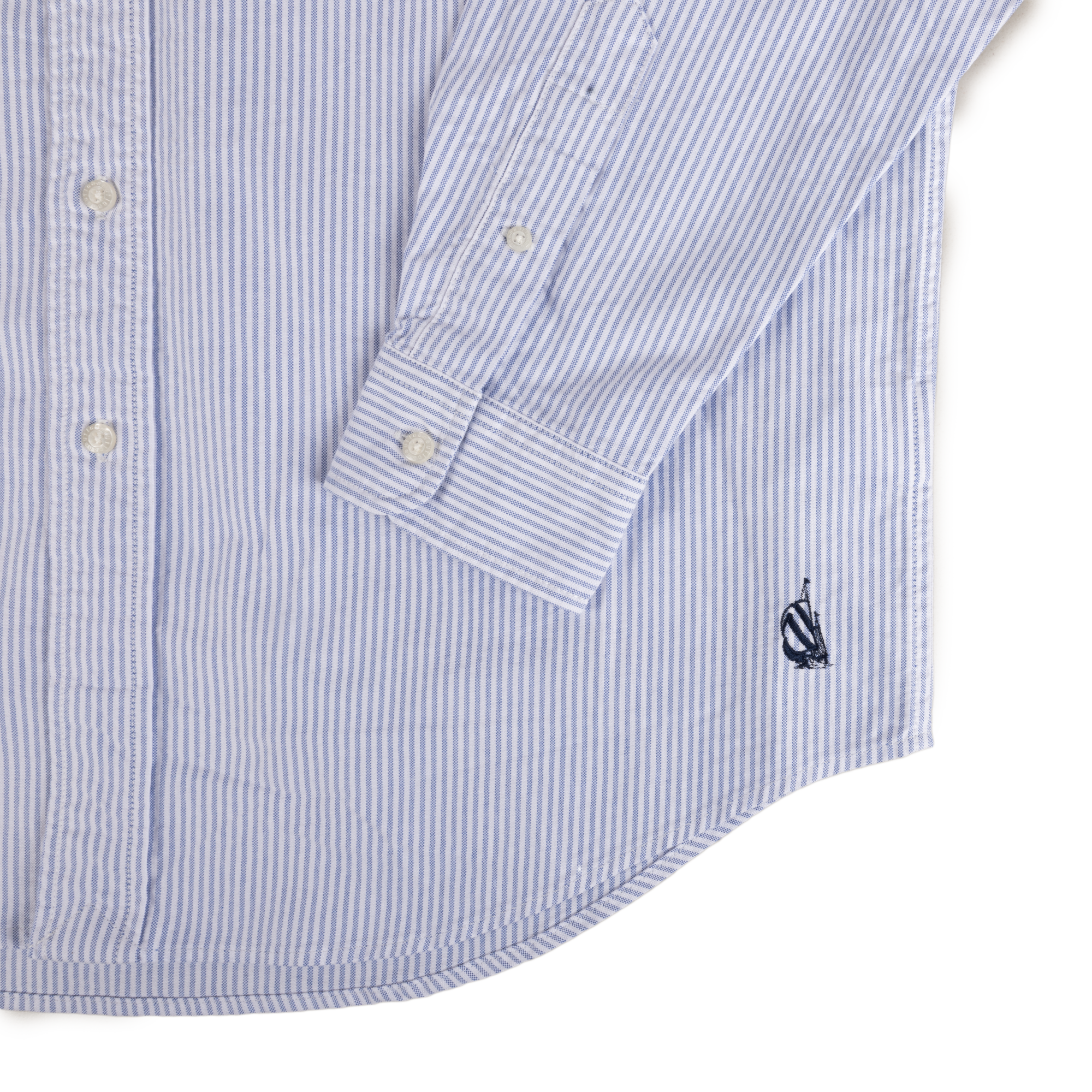 Nautica Japan Oxford BD Shirts Stripe Border