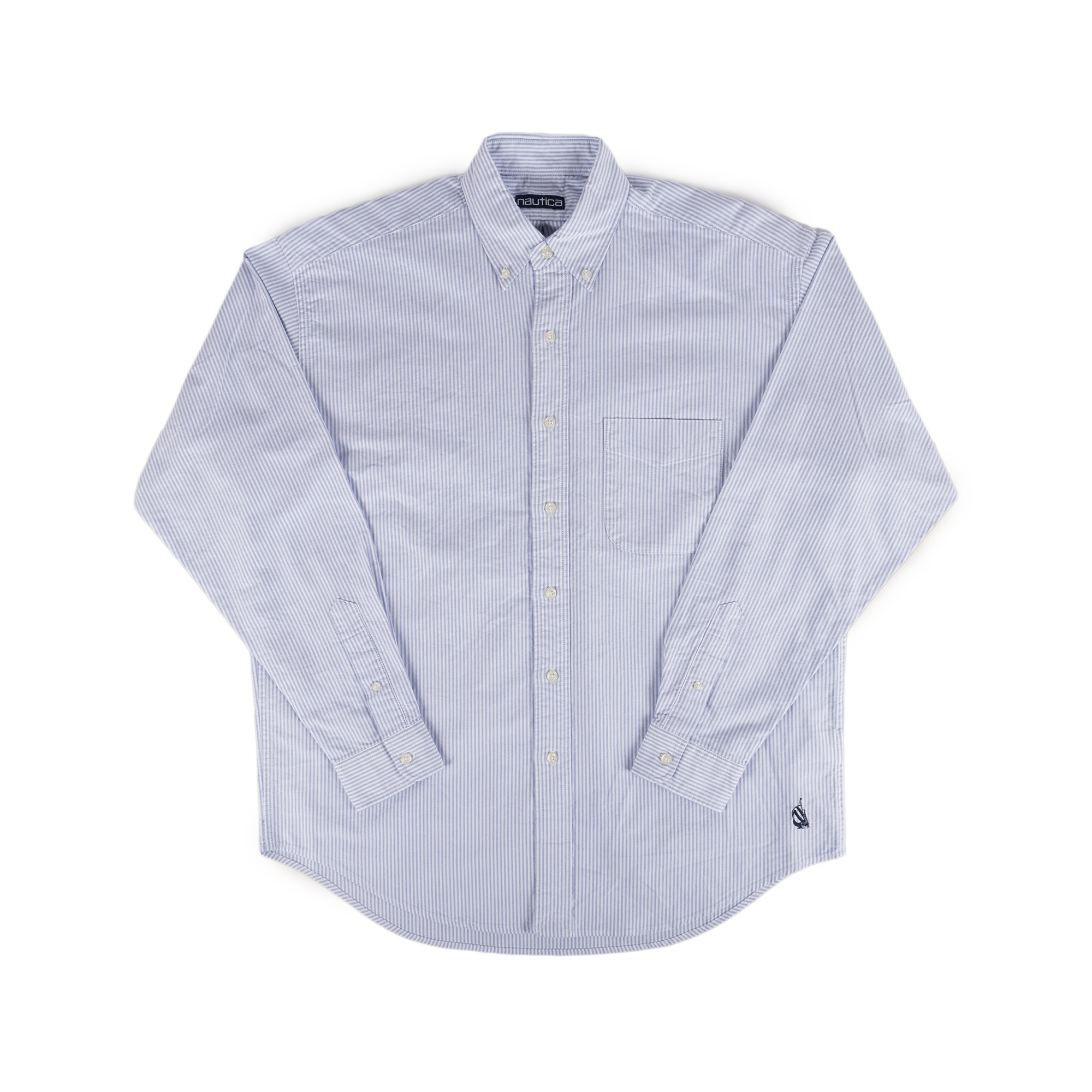 Nautica Japan Oxford BD Shirts Stripe Border