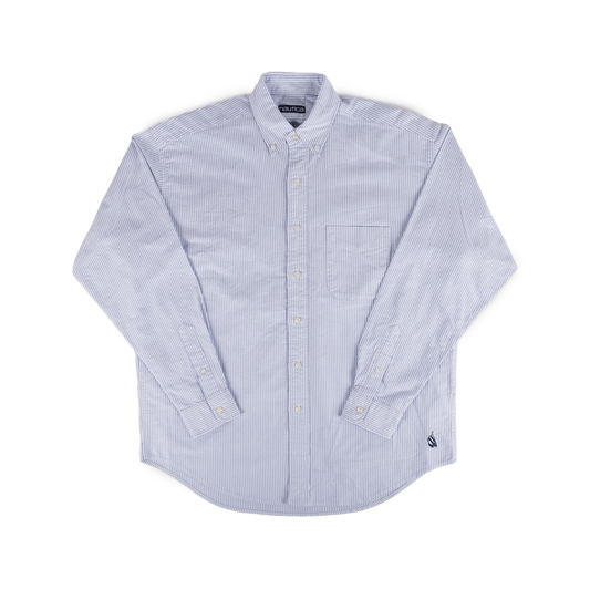 Nautica Japan Oxford BD Shirts Stripe Border