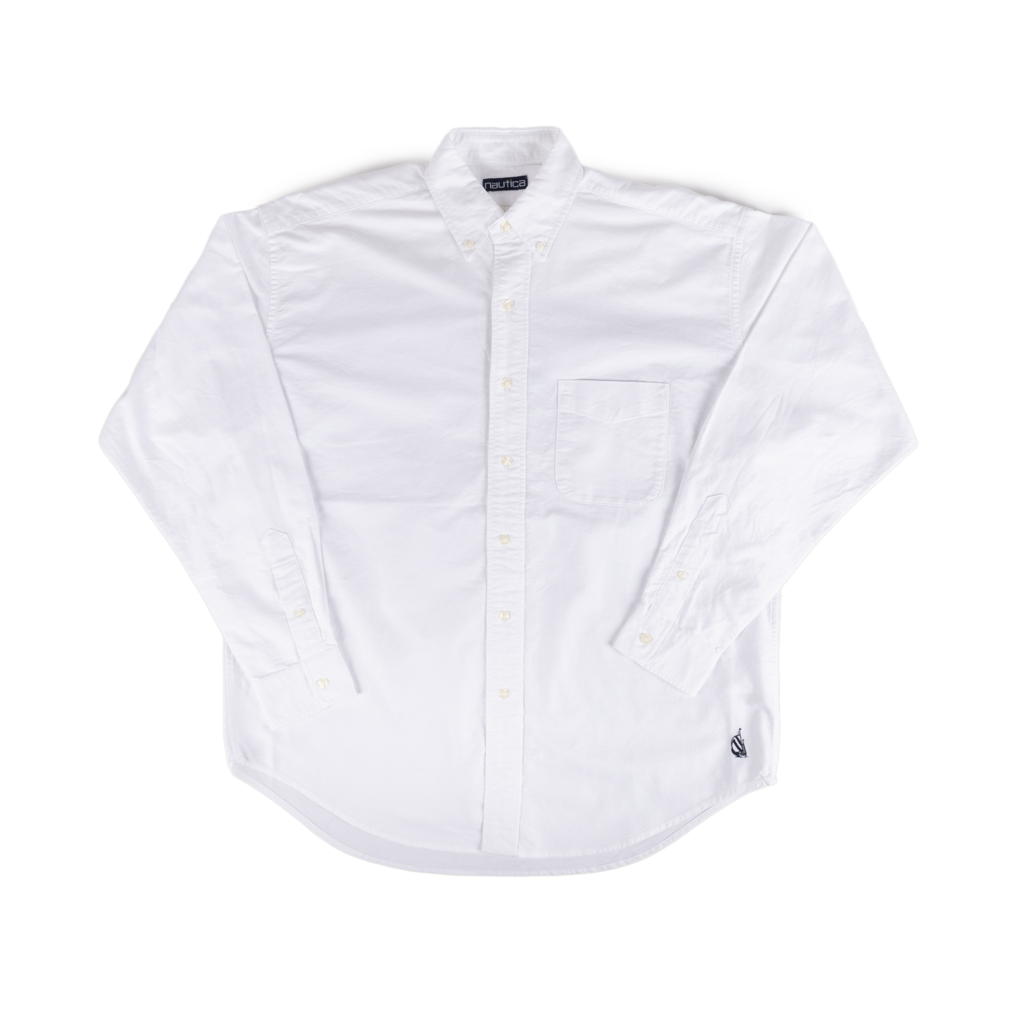Nautica Japan Oxford BD Shirts White