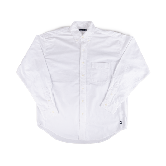 Nautica Japan Oxford BD Shirts White