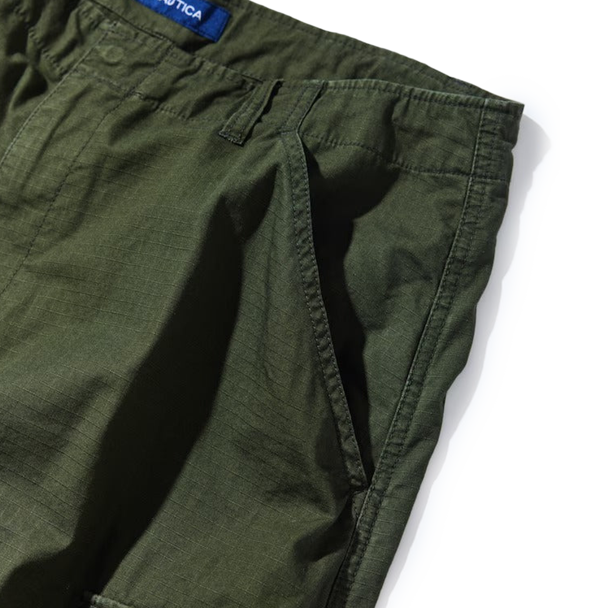 Nautica Japan Super Wide Curve Cargo Pants Olive