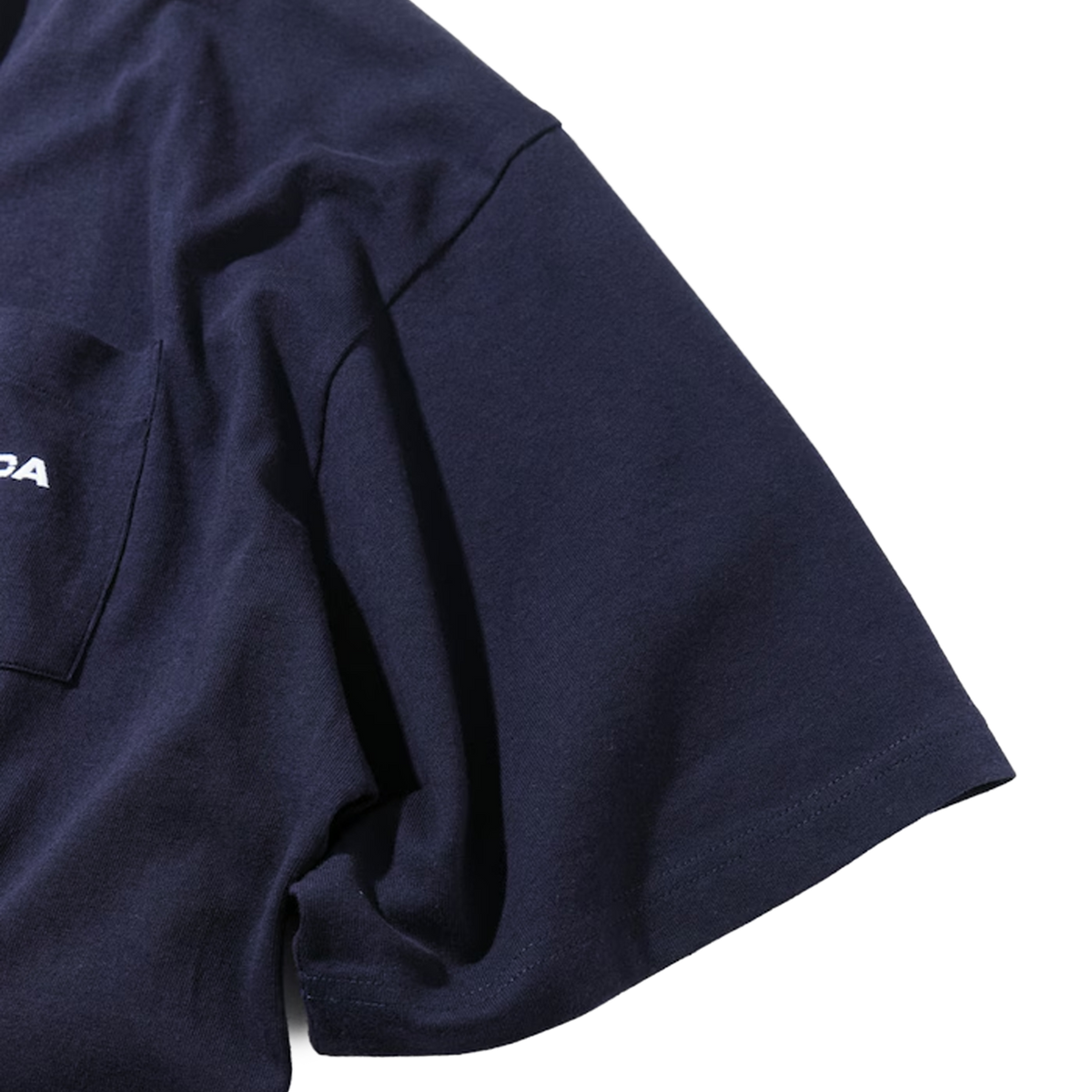 Nautica Japan USA Flag Logo Pocket T-Shirt Navy