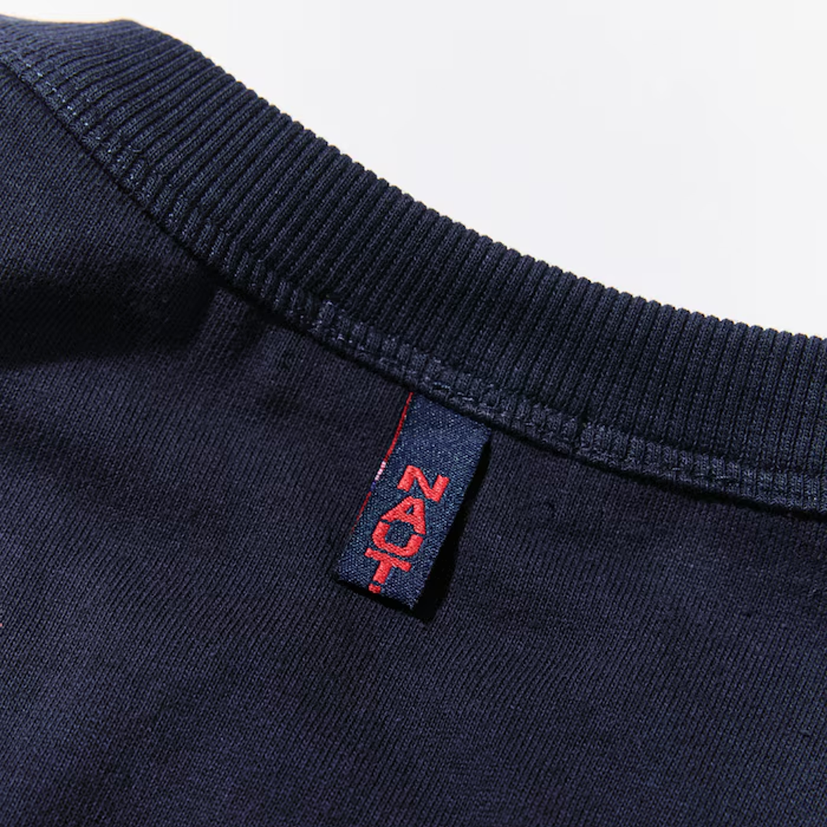 Nautica Japan USA Flag Logo Pocket T-Shirt Navy
