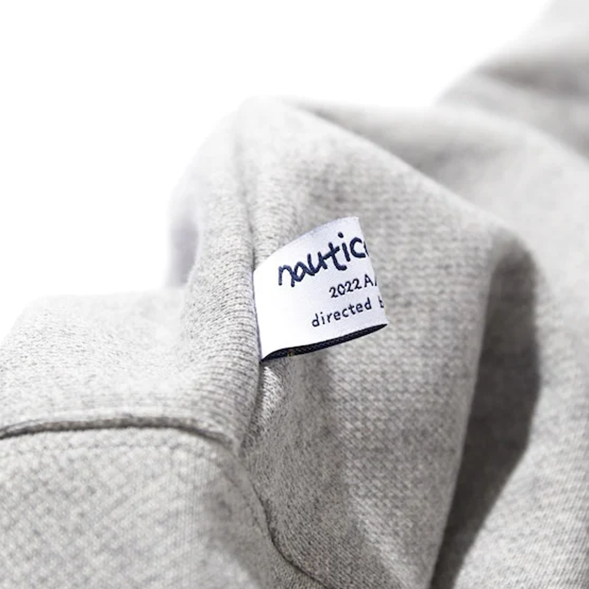 Nautica Japan Wappen Arch Logo Hoodie Sweat Grey