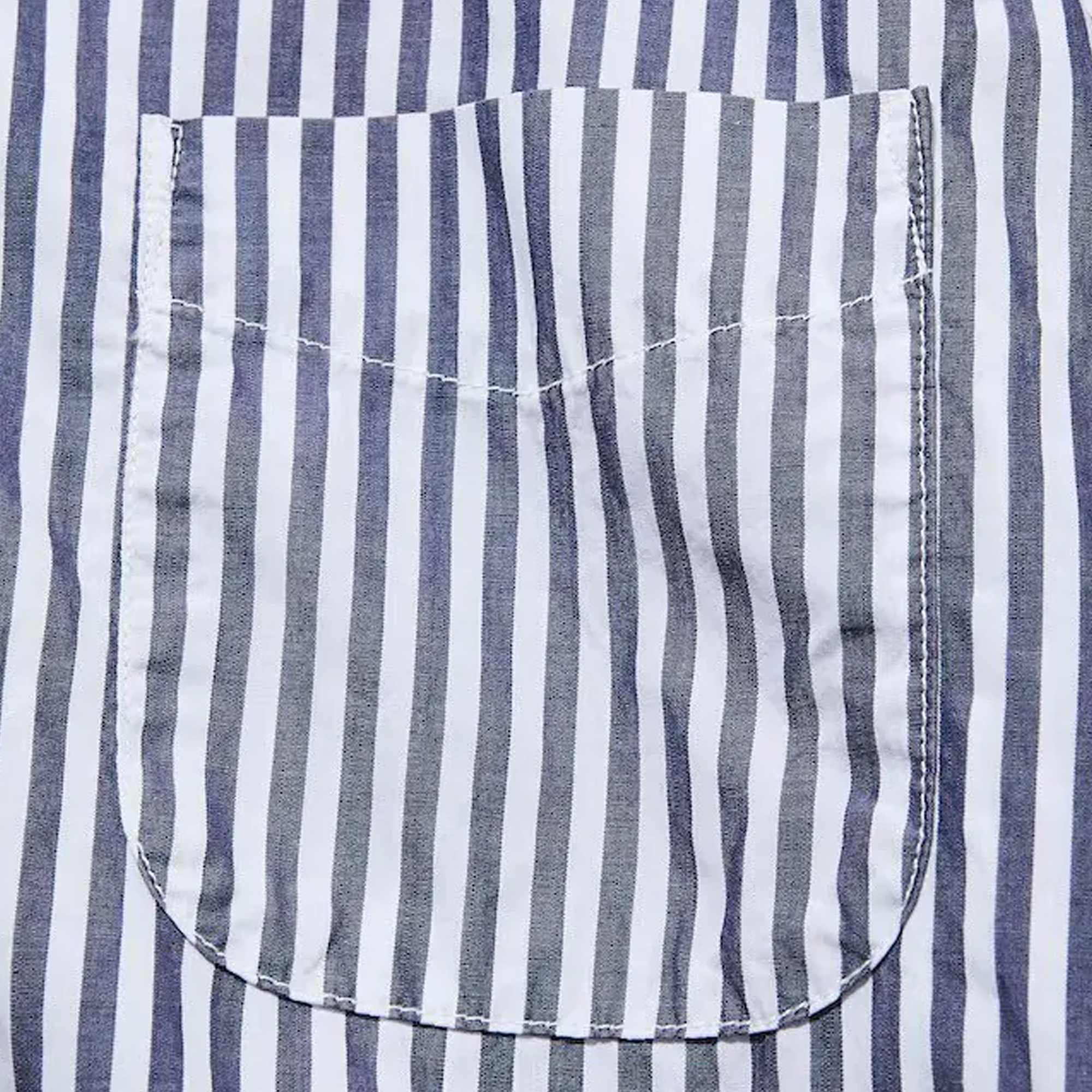 Nautica Japan Washed Bload L/S Shirts Navy