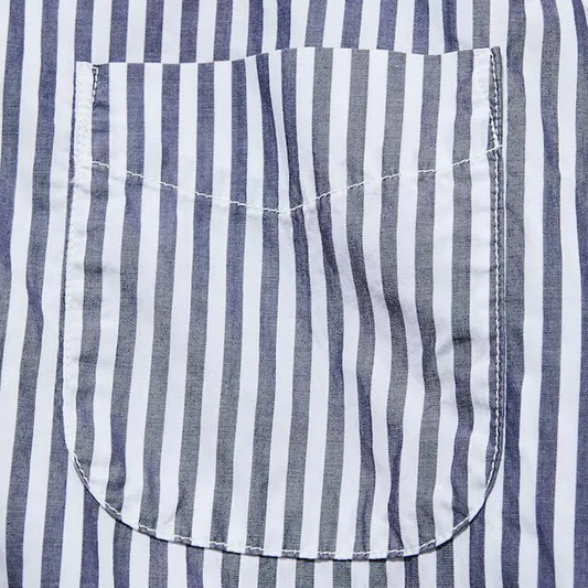 Nautica Japan Washed Bload L/S Shirts Navy