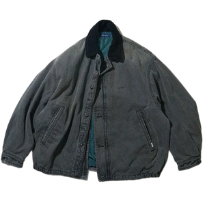 Nautica Japan Washed Denim Padding Blouzon Black