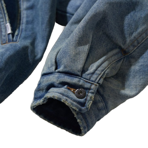 Nautica Japan Washed Denim Padding Blouzon Indigo