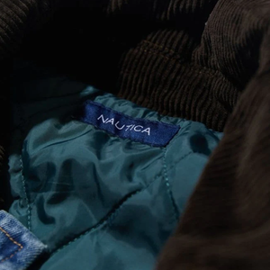 Nautica Japan Washed Denim Padding Blouzon Indigo