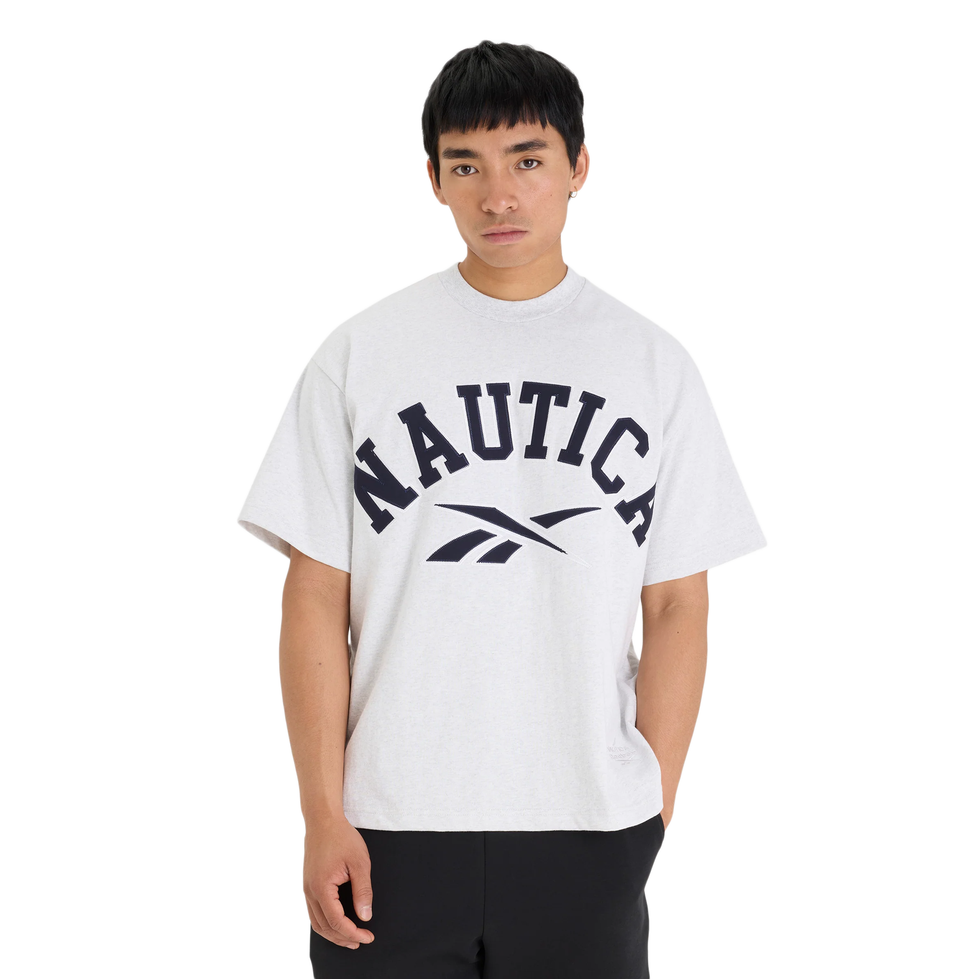 Nautica Japan x Reebok 10/- Jersey Short Sleeve  T-Shirt Ash Grey