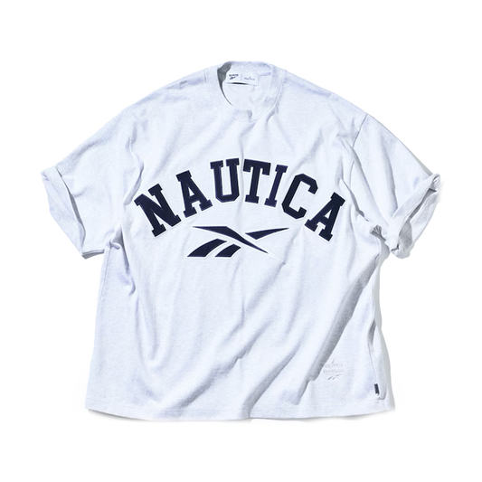 Nautica Japan x Reebok 10/- Jersey Short Sleeve  T-Shirt Ash Grey