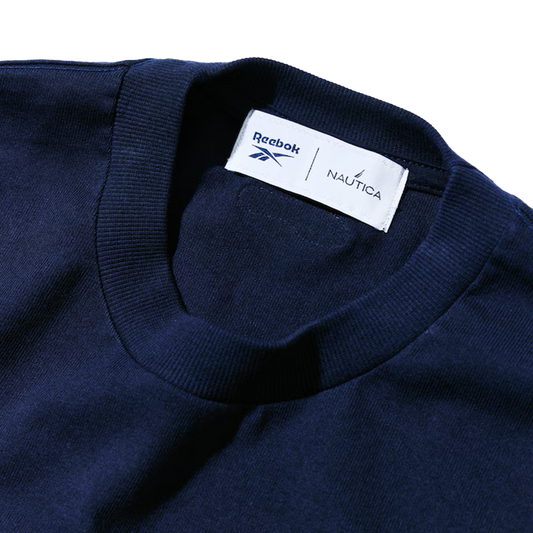 Nautica Japan x Reebok 10/- Jersey Short Sleeve  T-Shirt Navy