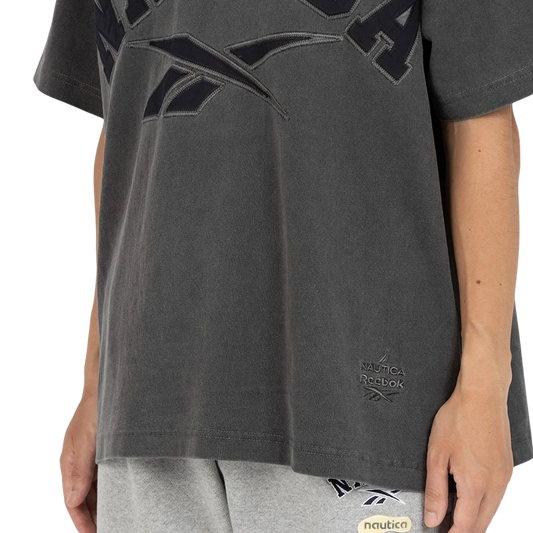 Nautica Japan x Reebok 10/- Jersey Short Sleeve T-Shirt Pigment Dyed Black
