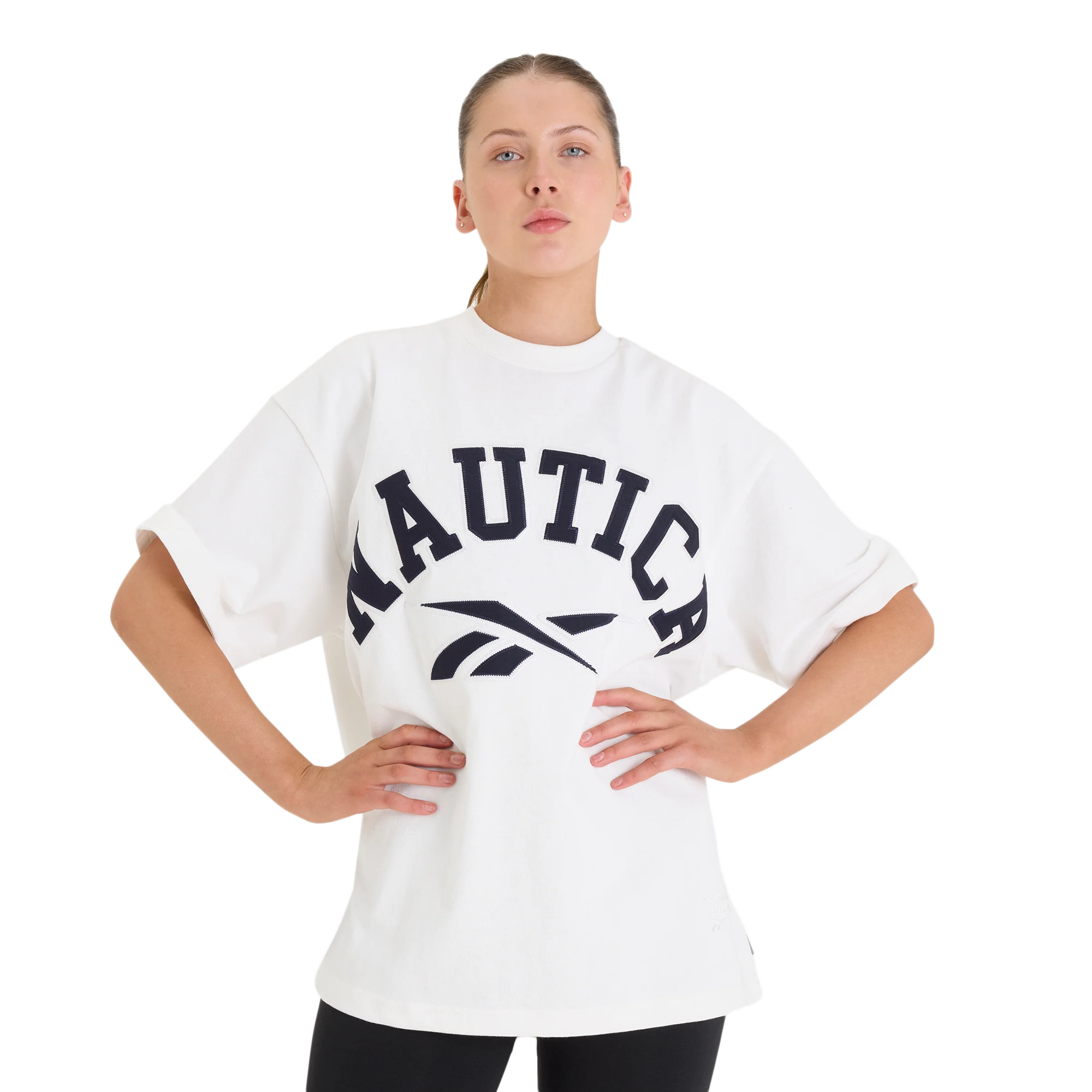 Nautica Japan x Reebok 10/- Jersey Short Sleeve  T-Shirt White