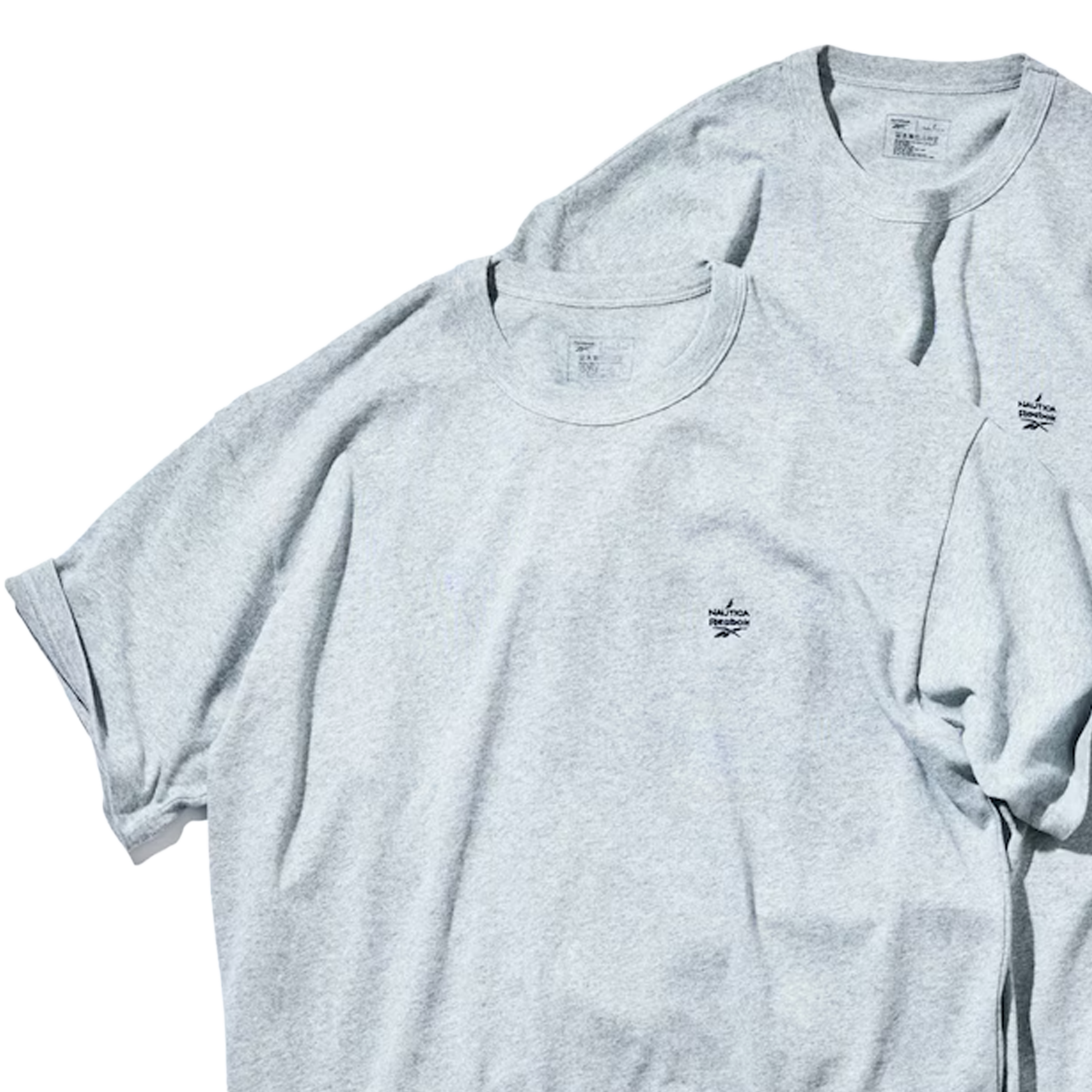 Nautica Japan x Reebok 2 Pack T-Shirt T.Grey