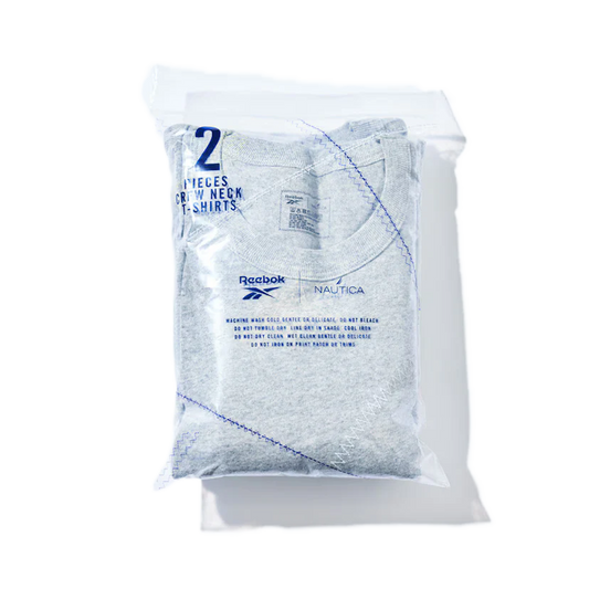 Nautica Japan x Reebok 2 Pack T-Shirt T.Grey