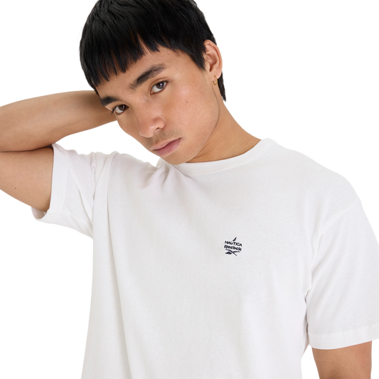 Nautica Japan x Reebok 2 Pack T-Shirt White