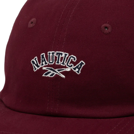 Nautica Japan x Reebok Cotton Woven Cap Wine Red