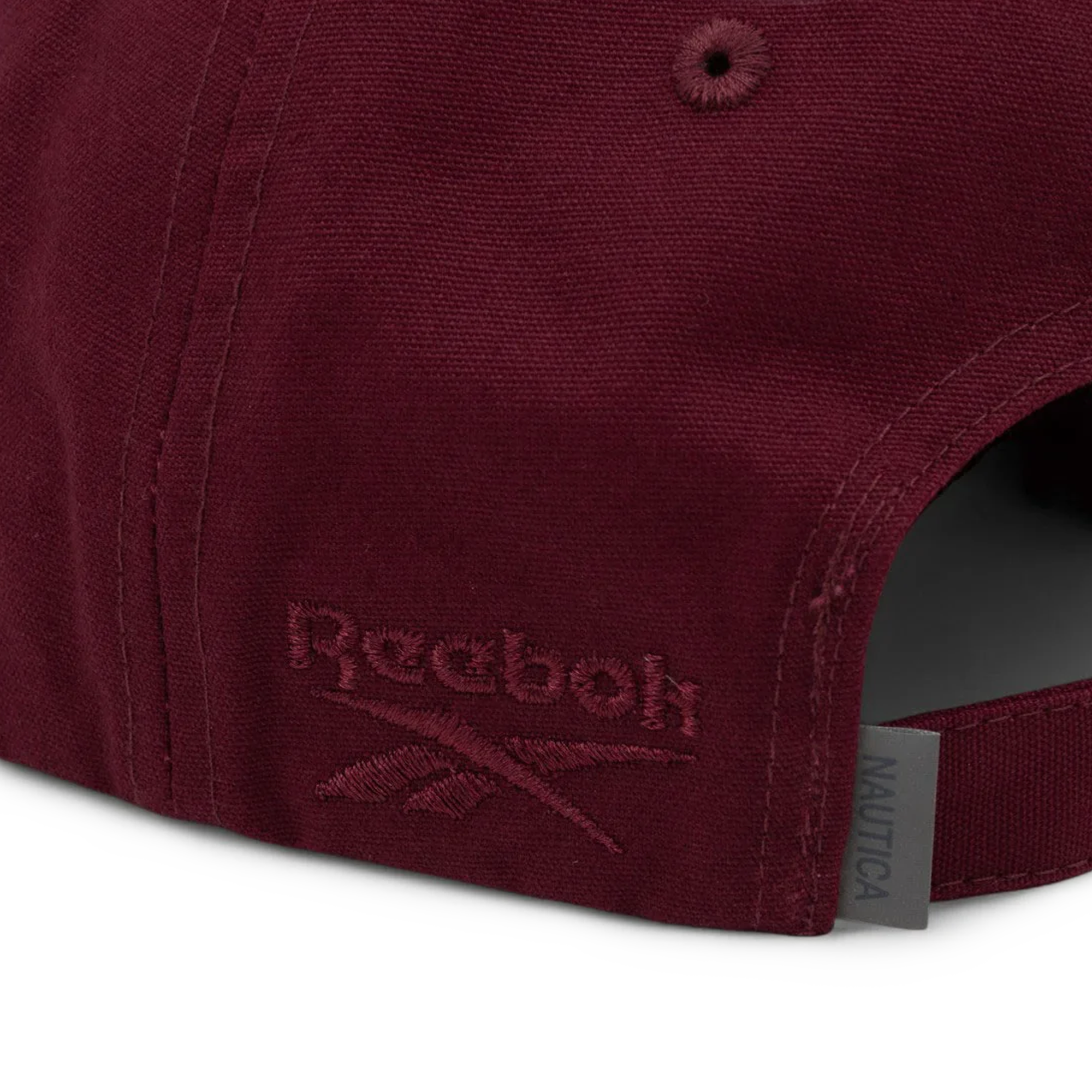 Nautica Japan x Reebok Cotton Woven Cap Wine Red